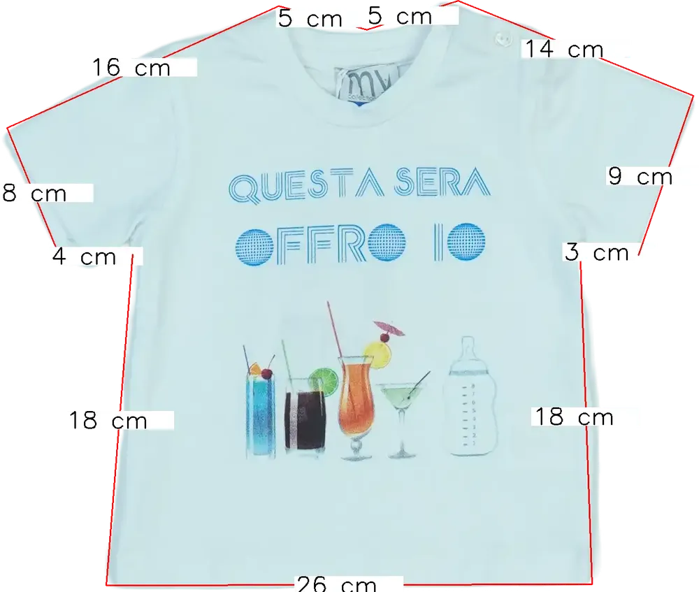 Fehér My Collections Póló EU 74 / UK 6-9 hónap / US 6-9 hónap