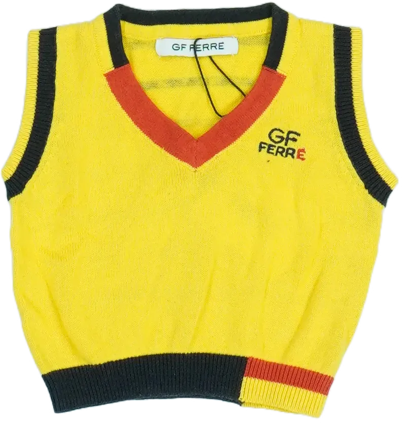 Sárga GF Ferré Mellény EU 62 / UK 0-3 hónap / US 0-3 hónap