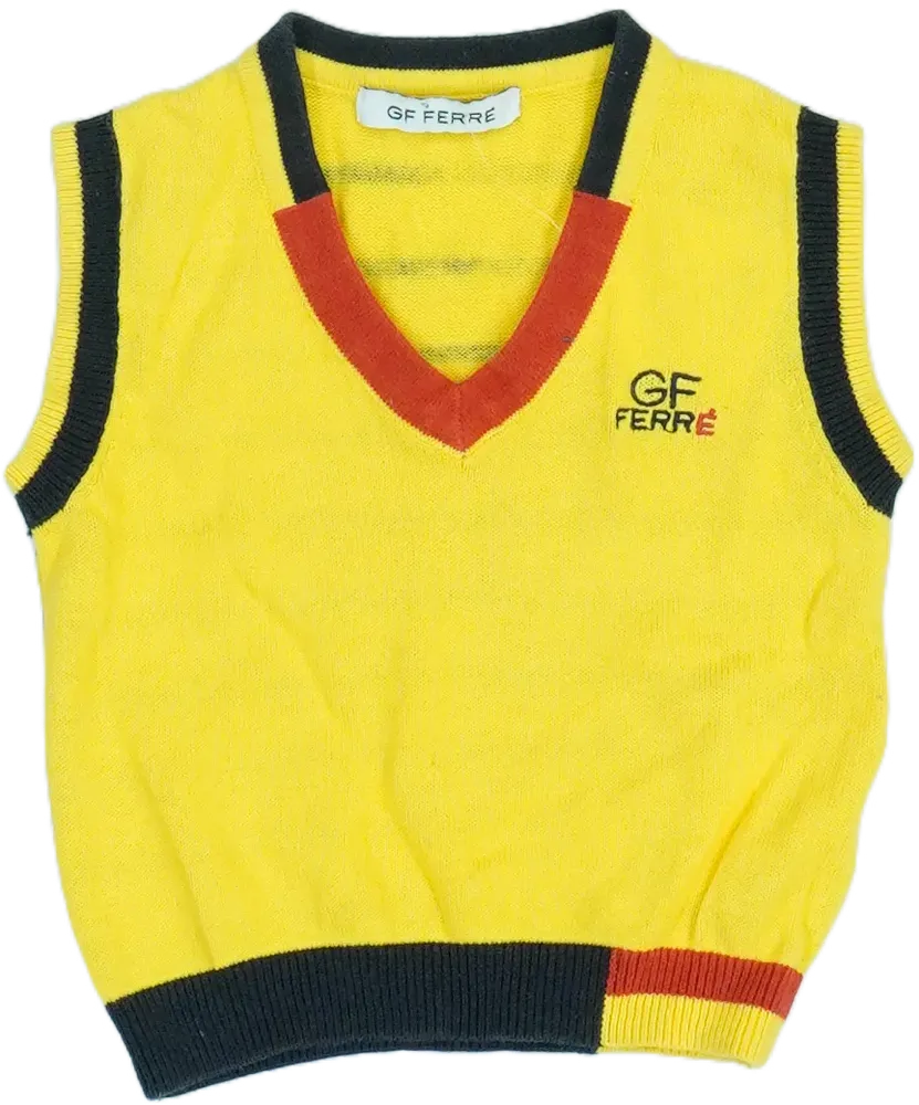 Sárga GF Ferré Mellény EU 68 / UK 3-6 hónap / US 3-6 hónap