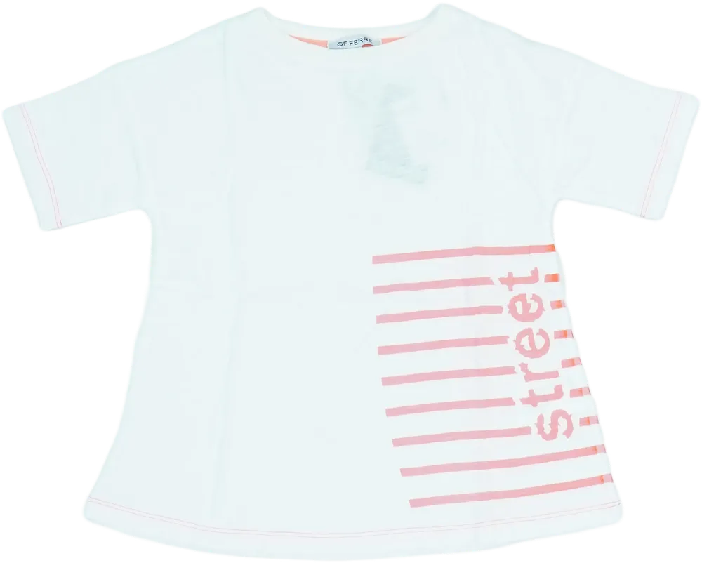 Fehér GF Ferré Póló EU 116 / UK 6 év / US 6 év/S