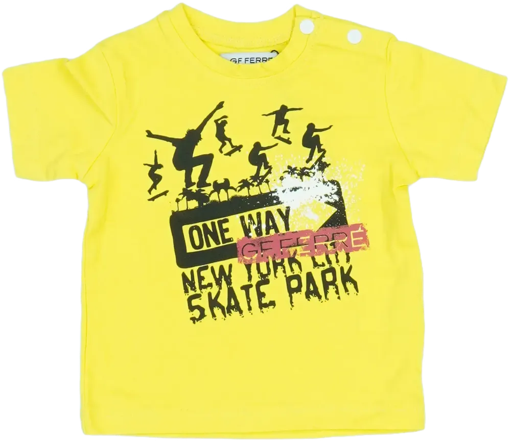 Sárga GF Ferré Póló EU 68 / UK 3-6 hónap / US 3-6 hónap