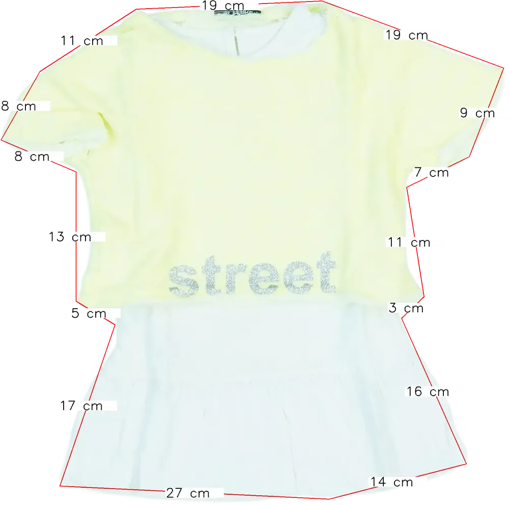 Yellow GF Ferré 2-piece set - Top EU 98 / UK 3 years / US 3T