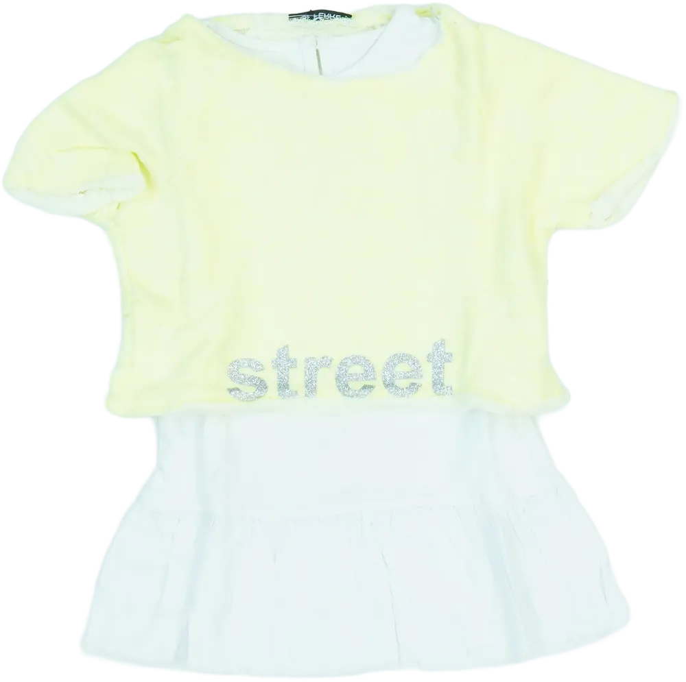 Yellow GF Ferré 2-piece set - Top EU 98 / UK 3 years / US 3T