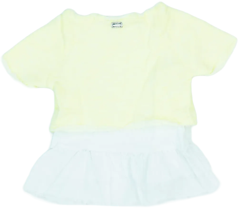 Yellow GF Ferré 2-piece set - Top EU 74 / UK 6-9 months / US 6-9 months