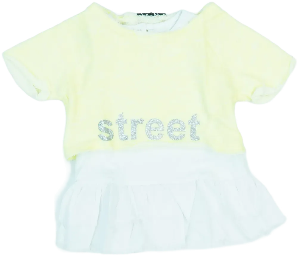 Yellow GF Ferré 2-piece set - Top EU 74 / UK 6-9 months / US 6-9 months