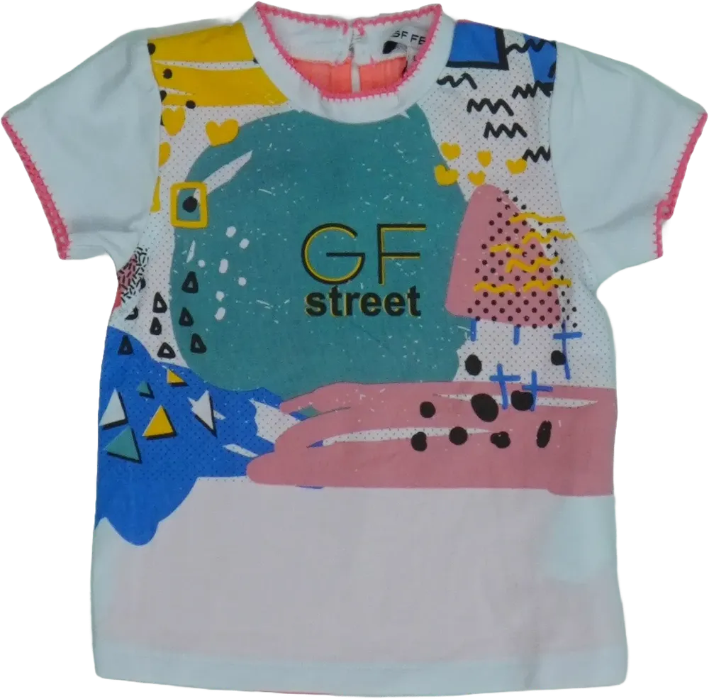 Többszínű GF Ferré Póló EU 68 / UK 3-6 hónap / US 3-6 hónap