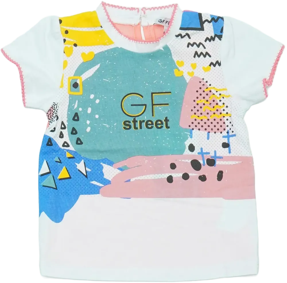 Többszínű GF Ferré Póló EU 74 / UK 6-9 hónap / US 6-9 hónap