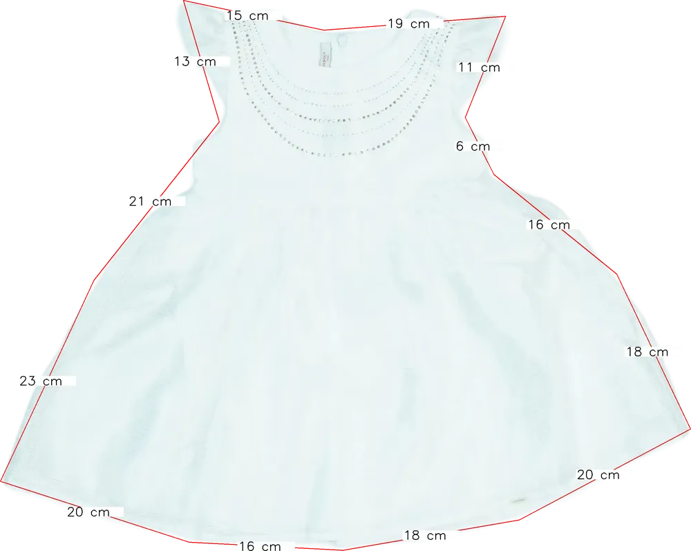 Fehér Laura Biagiotti Ruha EU 104 / UK 4 év / US 4T/XS