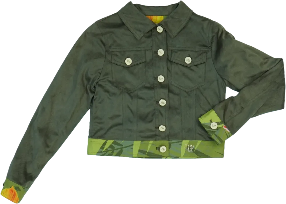 Zöld VDP Girls Átmeneti kabát EU 128 / UK 8 év / US 8 év/M