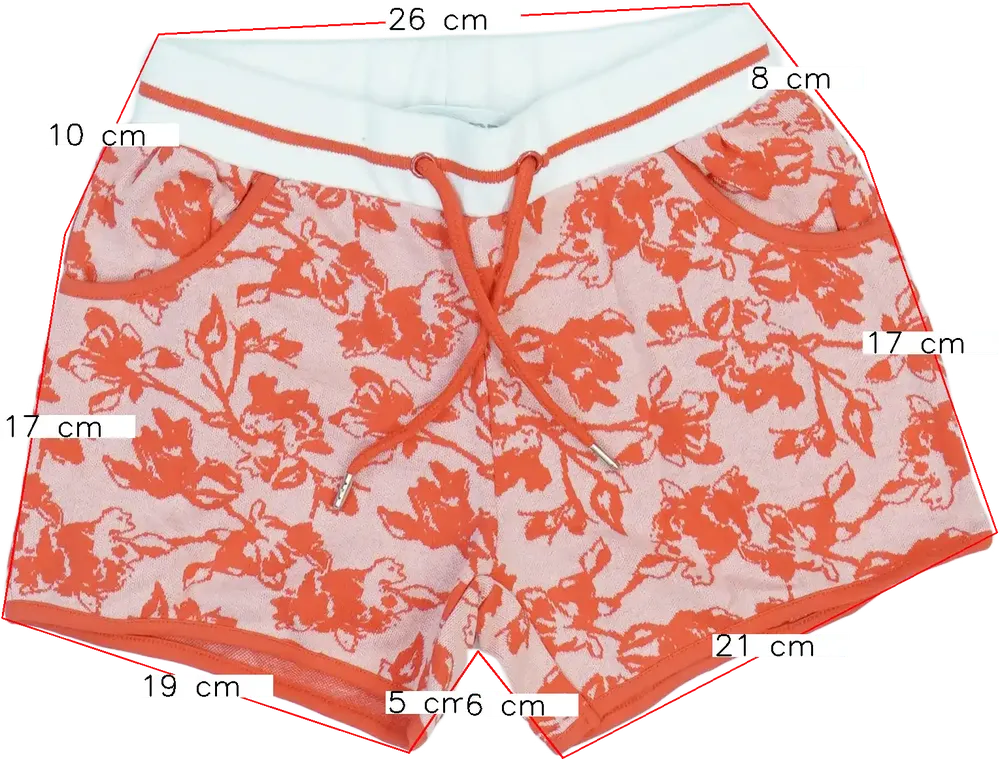 Rózsaszín GF Ferré Rövidnadrág EU 140 / UK 10 év / US 10 év/L