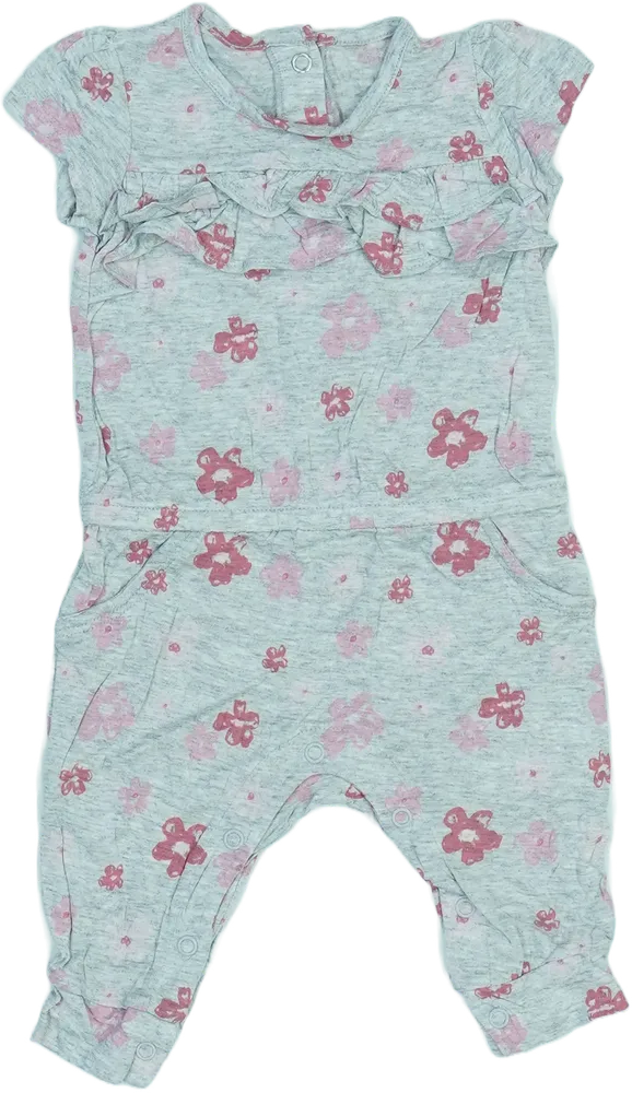 Szürke Baby Playsuit / Jumpsuit EU 62 / UK 0-3 hónap / US 0-3 hónap