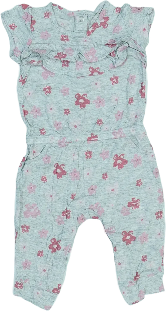 Szürke Baby Playsuit / Jumpsuit EU 68 / UK 3-6 hónap / US 3-6 hónap