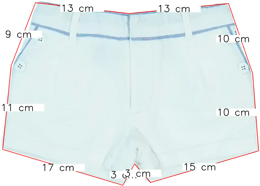 Fehér Tommy Hilfiger Rövidnadrág EU 98 / UK 3 év / US 3T