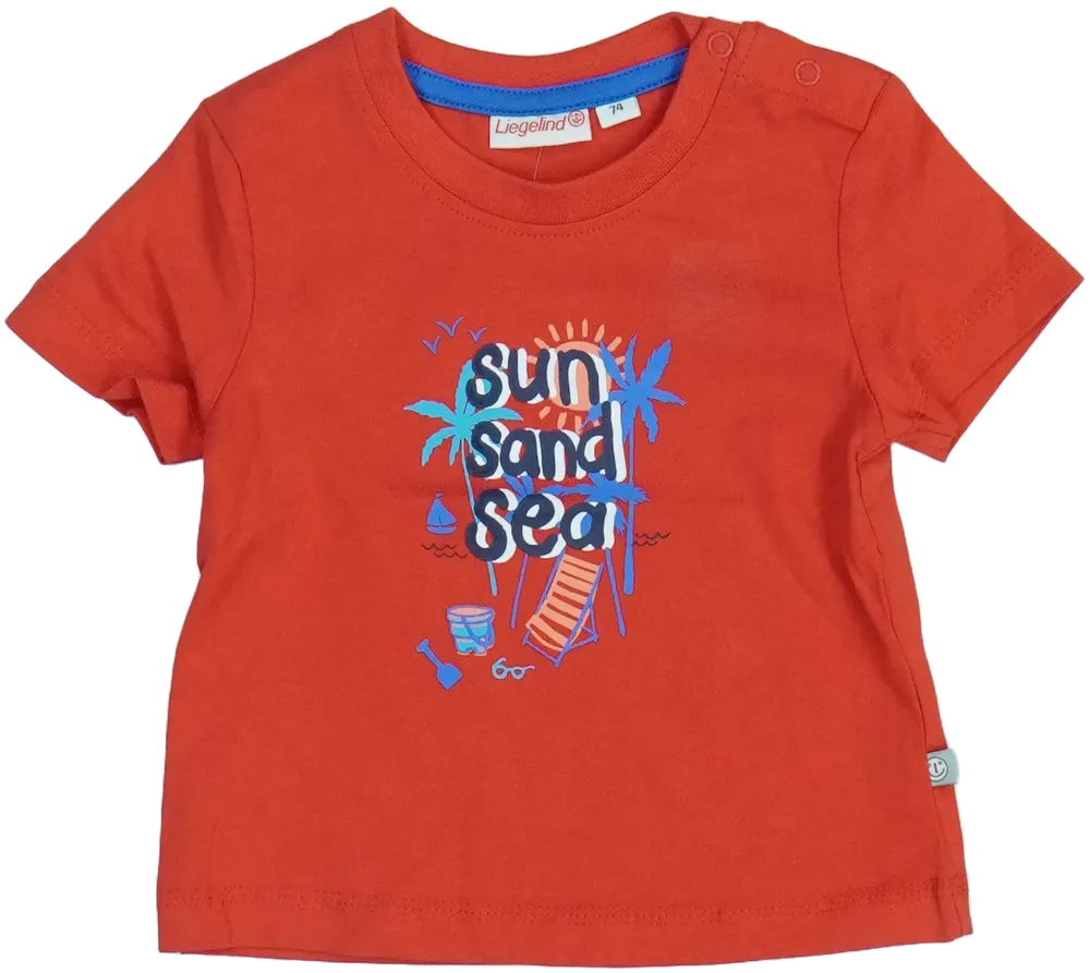 Piros Liegelind Póló EU 74 / UK 6-9 hónap / US 6-9 hónap