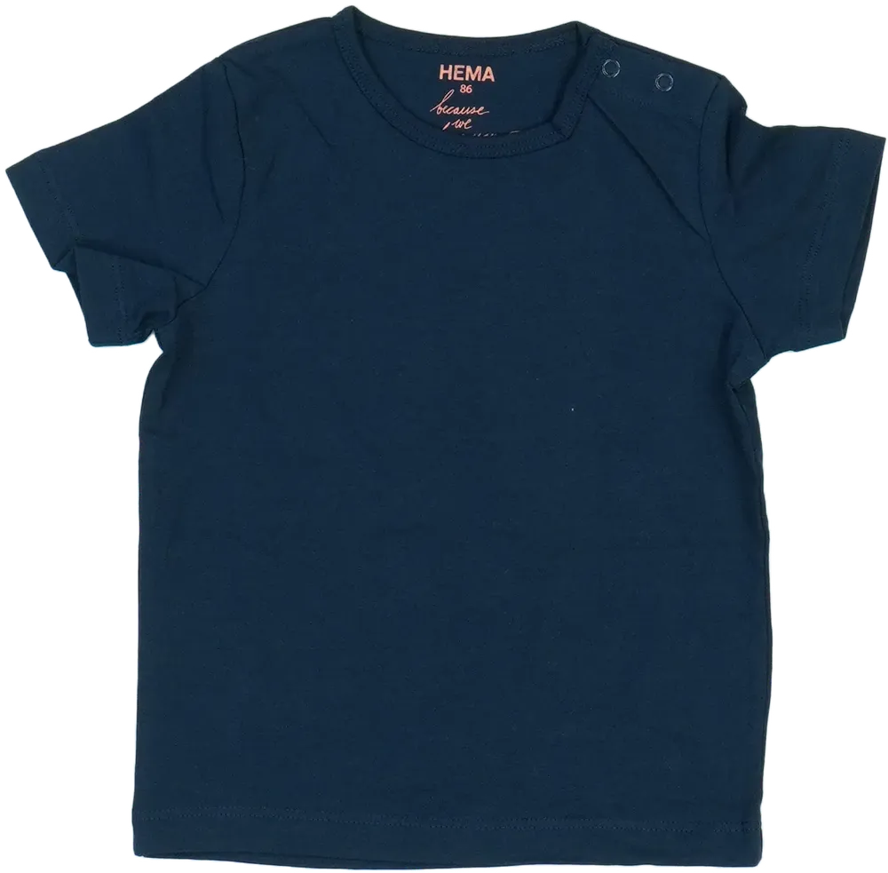 Kék Hema Póló EU 86 / UK 12-18 hónap / US 18 hónap