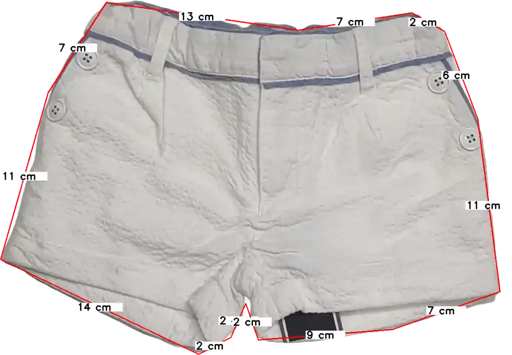 Fehér Tommy Hilfiger Rövidnadrág EU 86 / UK 12-18 hónap / US 18 hónap