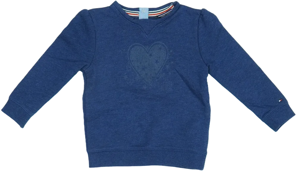Kék Tommy Hilfiger Pulóver EU 92 / UK 2 év / US 2T