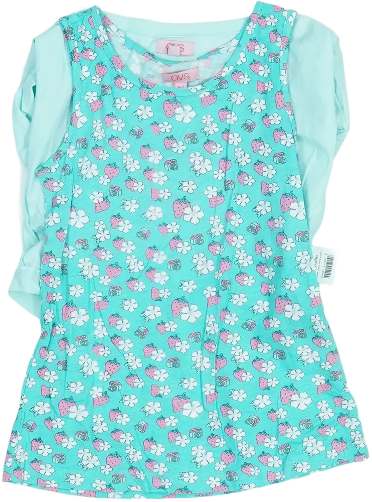 Blue OVS 2-piece set - Top &amp; Bottom EU 122 / UK 7 years / US 7 years/M