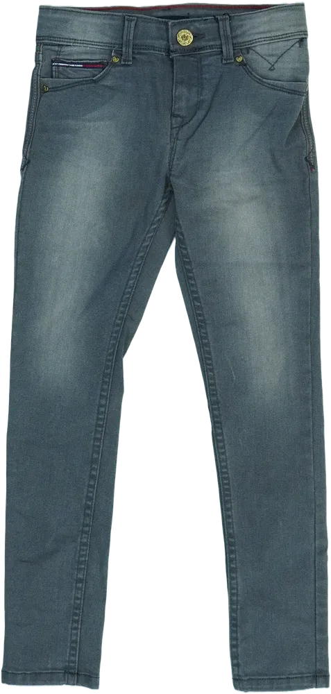 Kék Tommy Hilfiger Farmernadrág EU 128 / UK 8 év / US 8 év/M