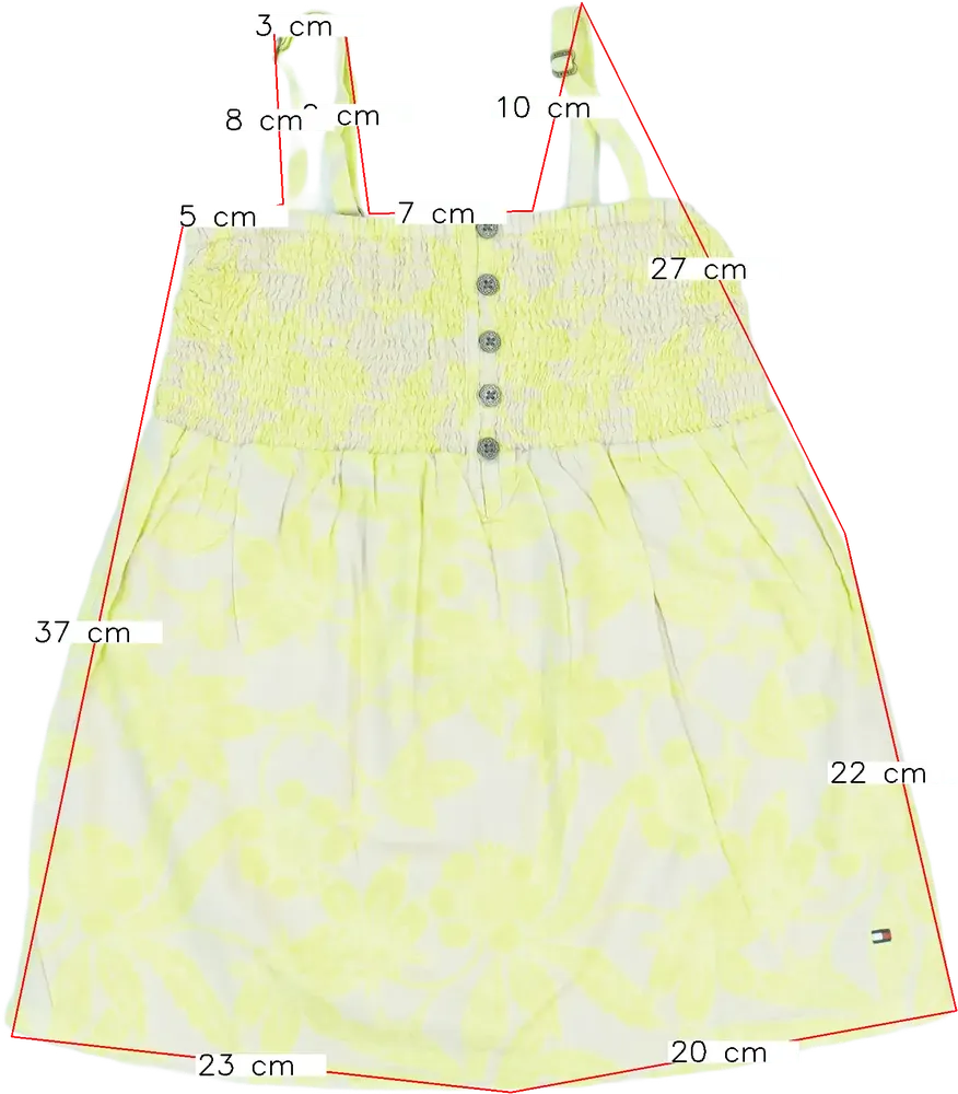 Barna Tommy Hilfiger Blúz EU 128 / UK 8 év / US 8 év/M