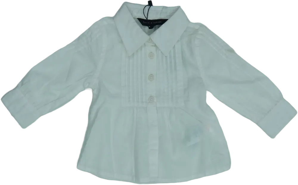 Fehér Tommy Hilfiger Blúz EU 74 / UK 6-9 hónap / US 6-9 hónap