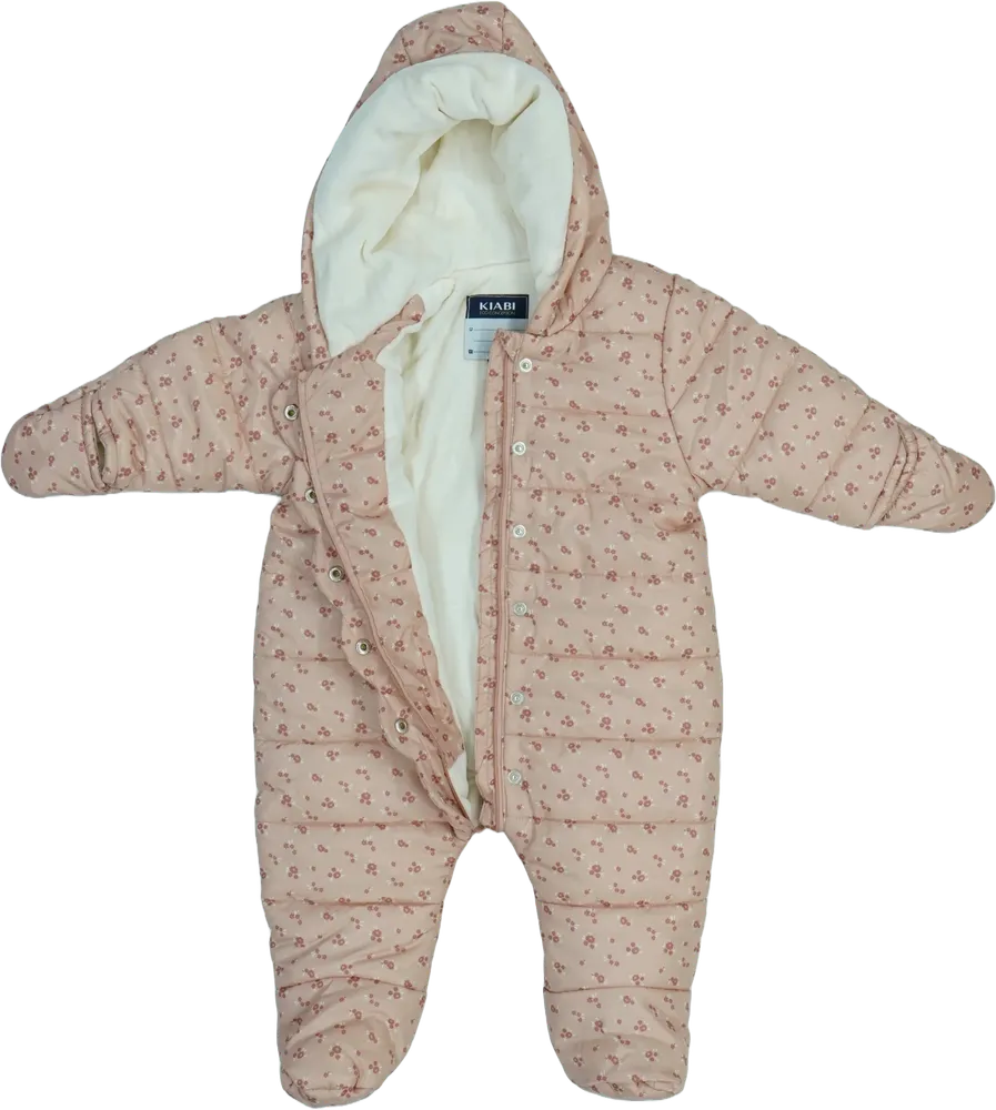 Rózsaszín Kiabi Baby overál EU 68 / UK 3-6 hónap / US 3-6 hónap