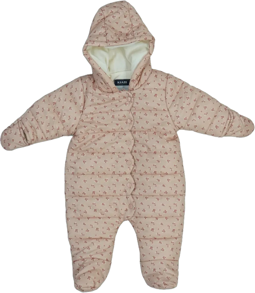 Rózsaszín Kiabi Baby overál EU 68 / UK 3-6 hónap / US 3-6 hónap