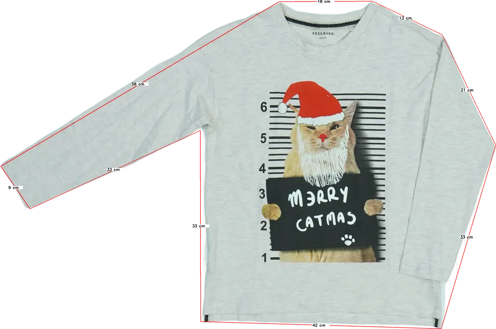 Barna Reserved Hosszú ujjú felső EU 128 / UK 8 év / US 8 év/M