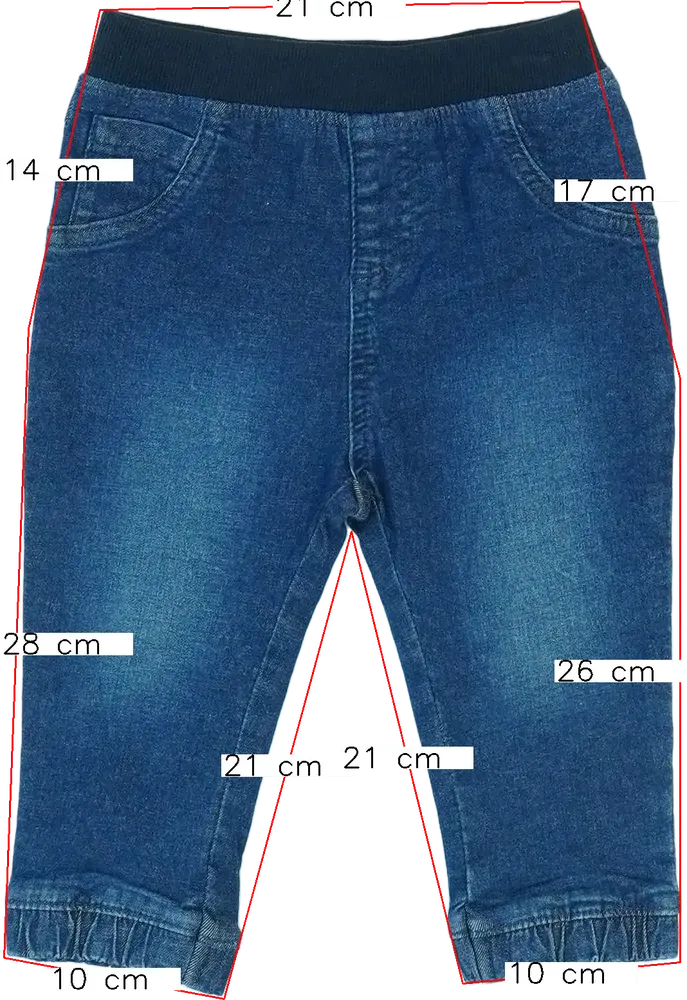 Kék Matalan Farmernadrág EU 80 / UK 9-12 hónap / US 12 hónap