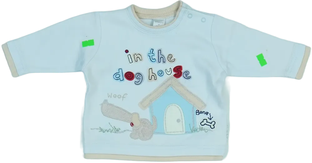 Kék Next Hosszú ujjú felső EU 62 / UK 0-3 hónap / US 0-3 hónap