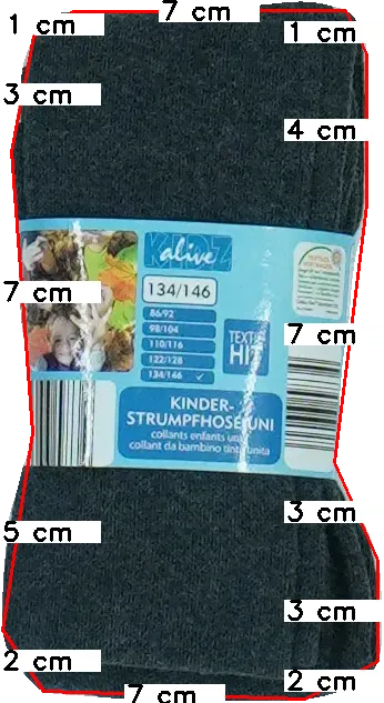 Szürke Kidz Alive Harisnya EU 146 / UK 11 év / US 12 év/L