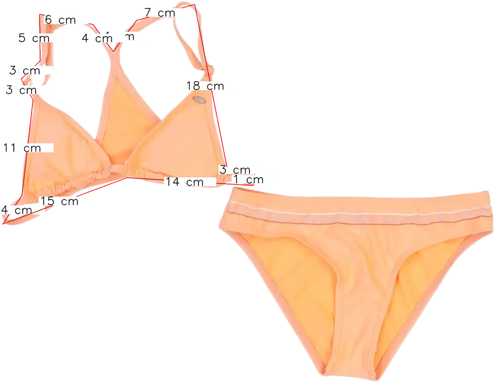 Sárga (narancs) O'neill Bikini EU 152 / UK 12 év / US 12 év/L
