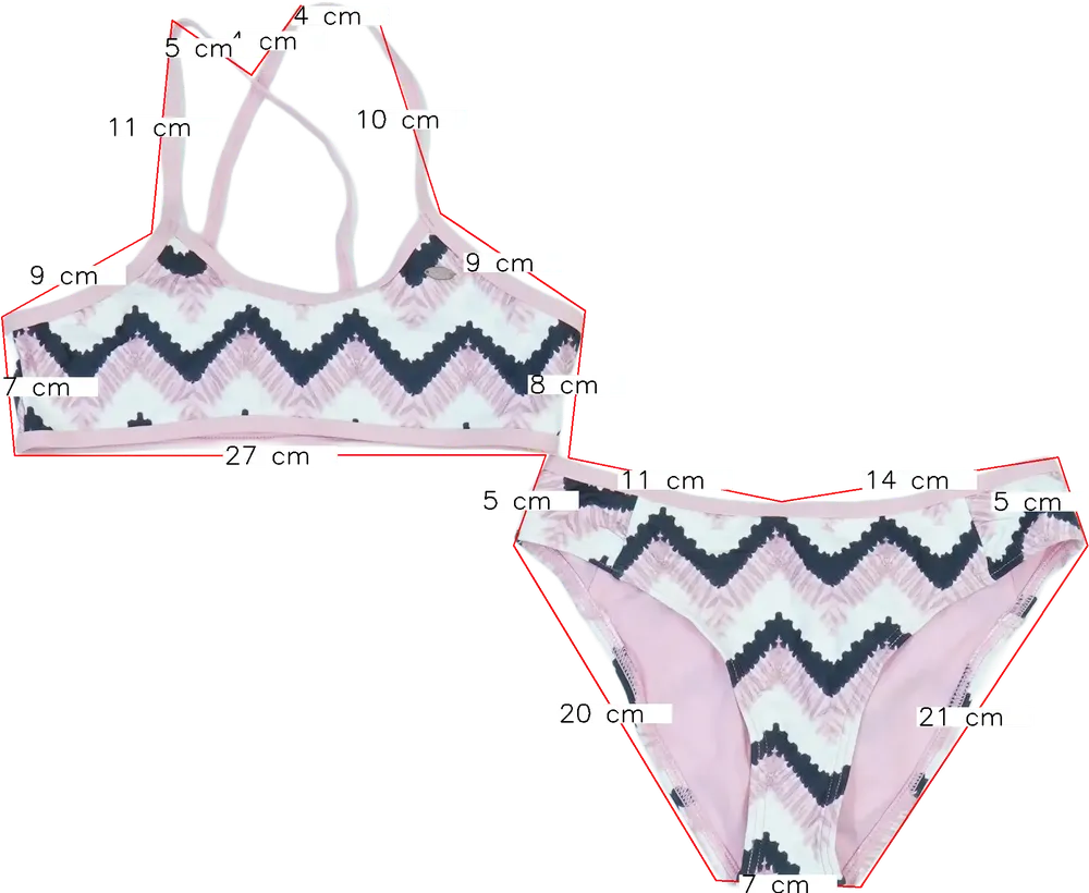 Rózsaszín O'neill Bikini EU 152 / UK 12 év / US 12 év/L