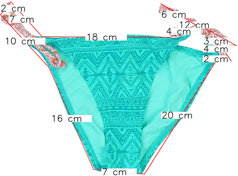 Zöld O'neill Bikini alsó EU 152 / UK 12 év / US 12 év/L