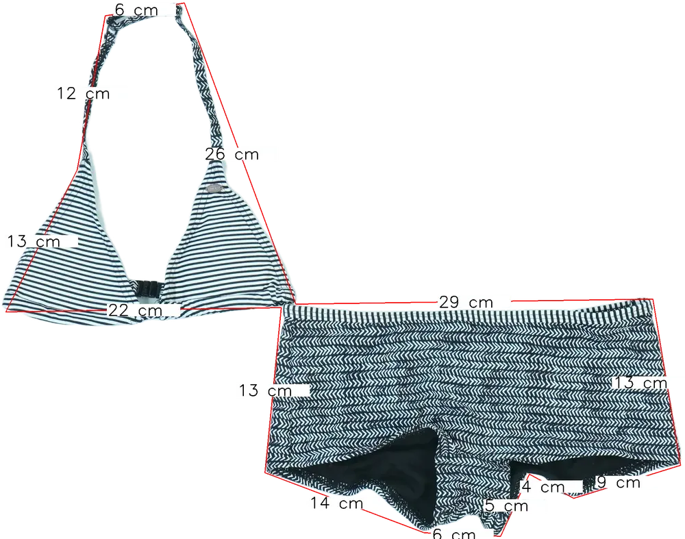 Fekete O'neill Bikini EU 152 / UK 12 év / US 12 év/L