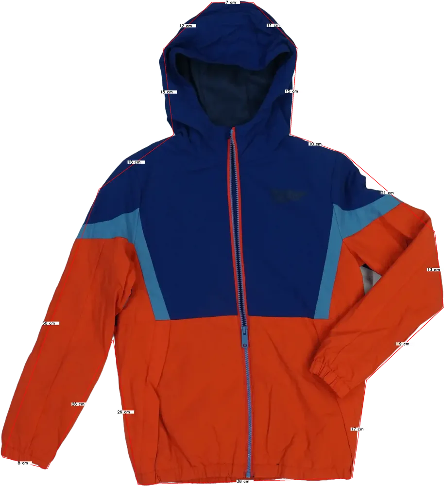 Piros O'neill Széldzseki EU 152 / UK 12 év / US 12 év/L