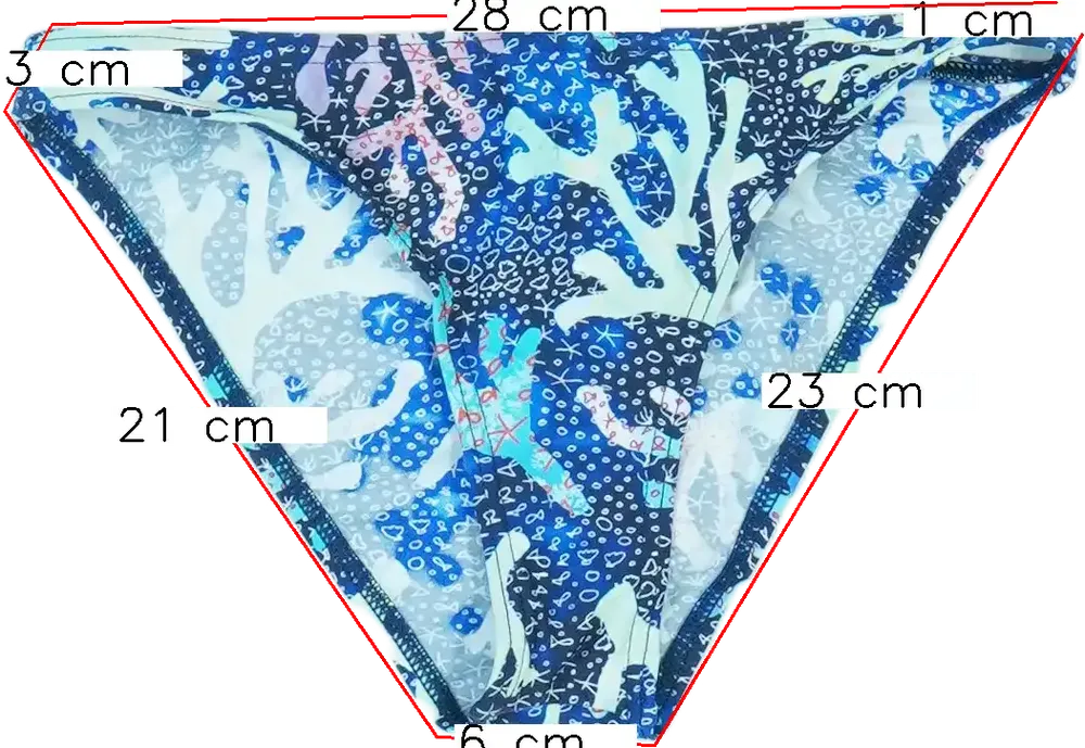 Többszínű O'neill Bikini alsó EU 152 / UK 12 év / US 12 év/L