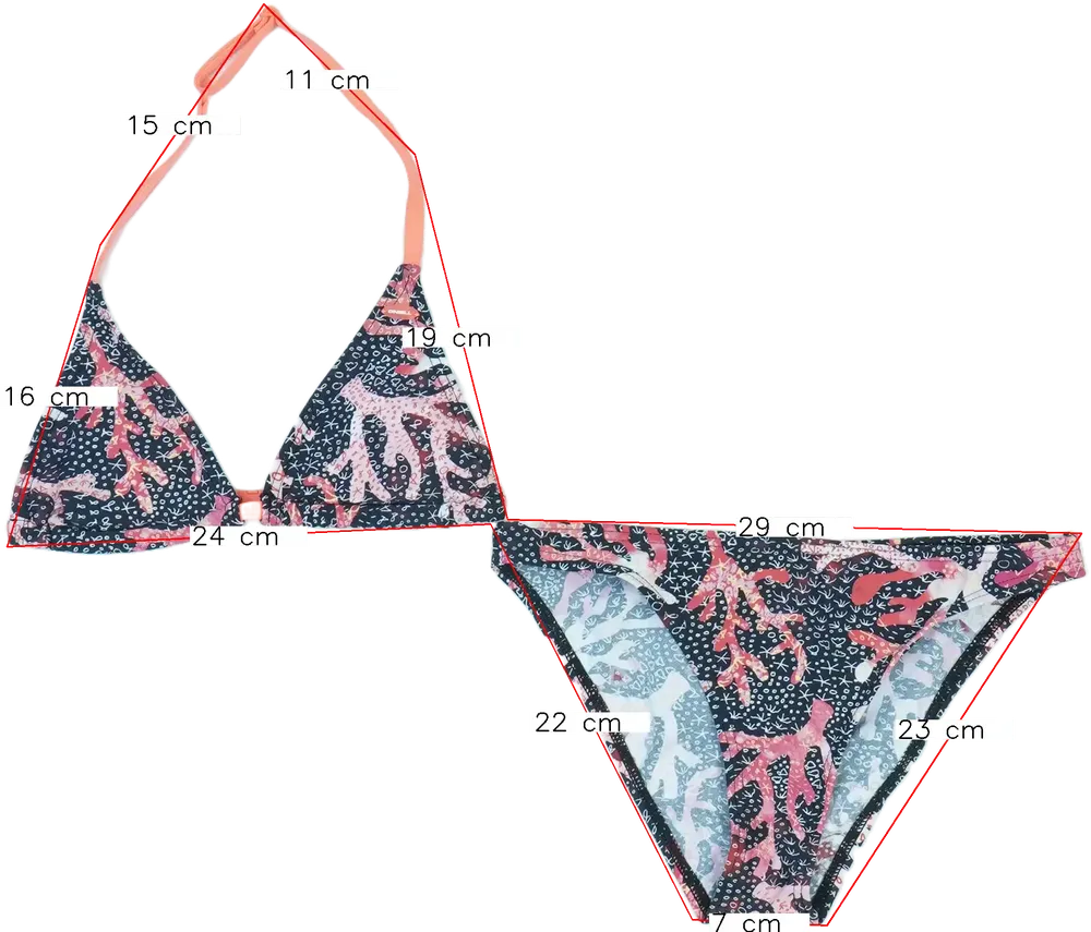 Fekete O'neill Bikini EU 152 / UK 12 év / US 12 év/L