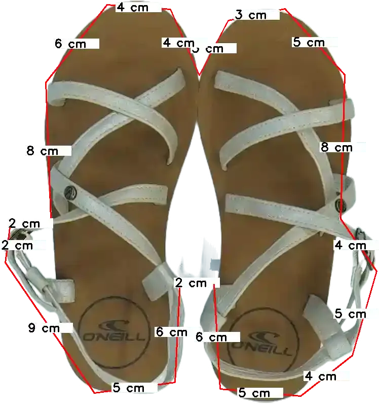 Ezüst O'neill Szandál EU 32