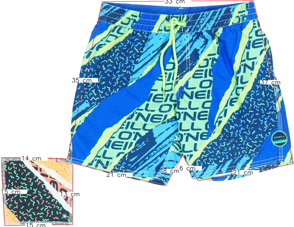Többszínű O'neill Fürdőnadrág EU 152 / UK 12 év / US 12 év/L