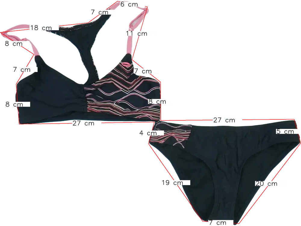 Fekete O'neill Bikini EU 152 / UK 12 év / US 12 év/L