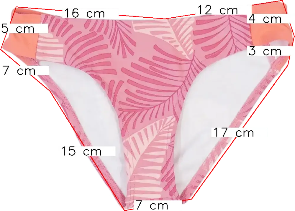 Rózsaszín O'neill Bikini alsó EU 152 / UK 12 év / US 12 év/L