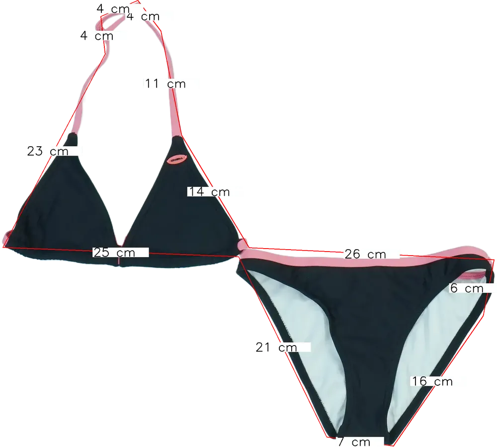 Fekete O'neill Bikini EU 152 / UK 12 év / US 12 év/L