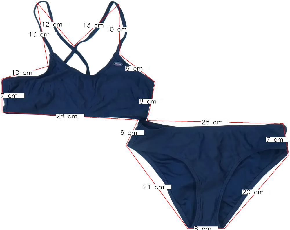 Kék O'neill Bikini EU 152 / UK 12 év / US 12 év/L