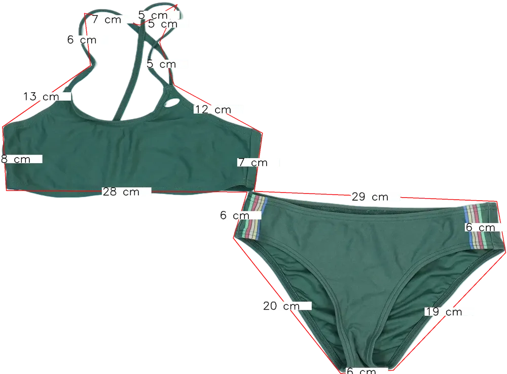Zöld O'neill Bikini EU 152 / UK 12 év / US 12 év/L