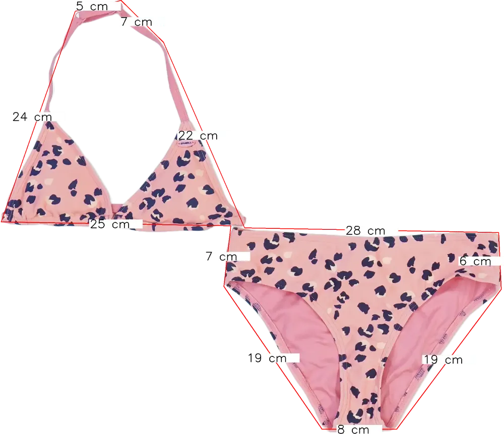 Rózsaszín O'neill Bikini EU 152 / UK 12 év / US 12 év/L