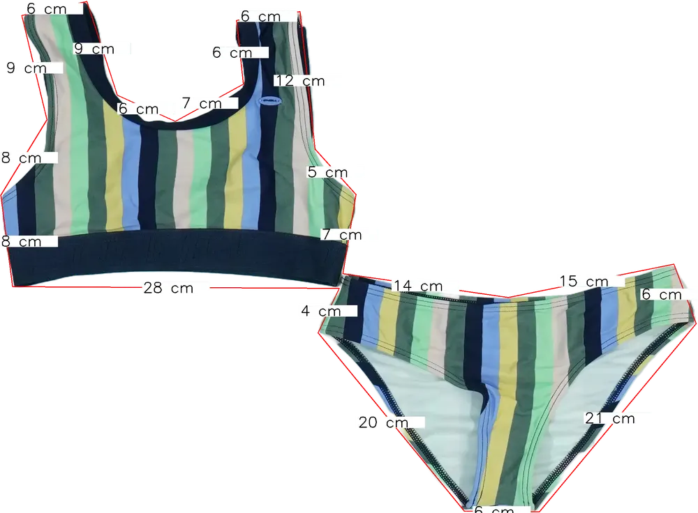 Többszínű O'neill Bikini EU 152 / UK 12 év / US 12 év/L