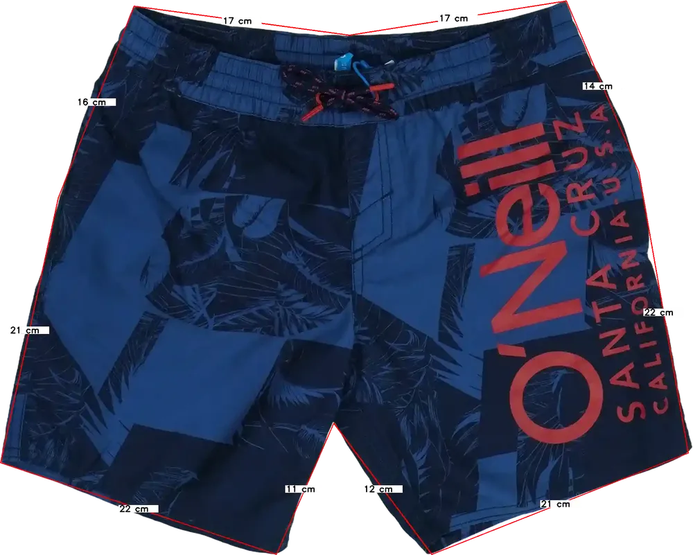 Kék O'neill Fürdőnadrág EU 152 / UK 12 év / US 12 év/L