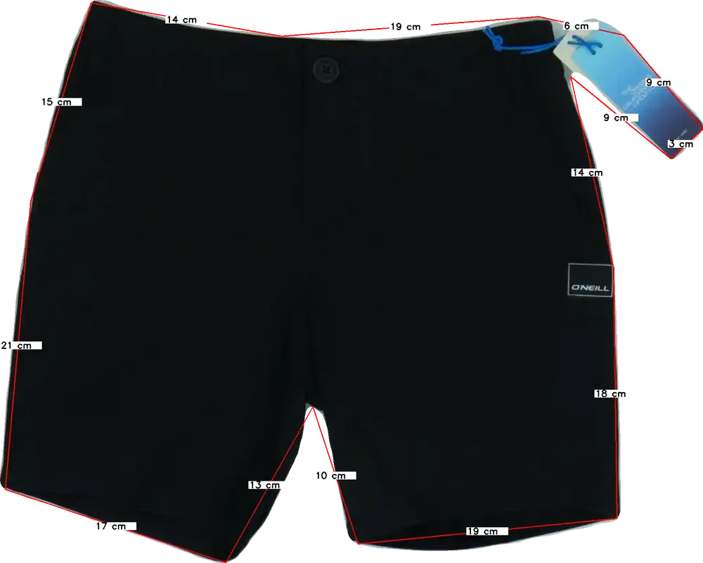Fekete O'neill Rövidnadrág EU 152 / UK 12 év / US 12 év/L