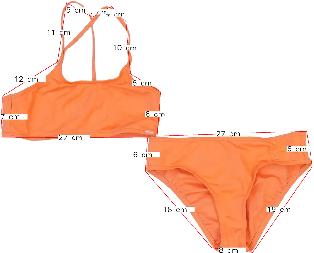 Sárga (narancs) O'neill Bikini EU 152 / UK 12 év / US 12 év/L